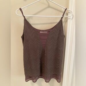 ✨2/$20✨ Ricki's Brown Lace Camisole Top